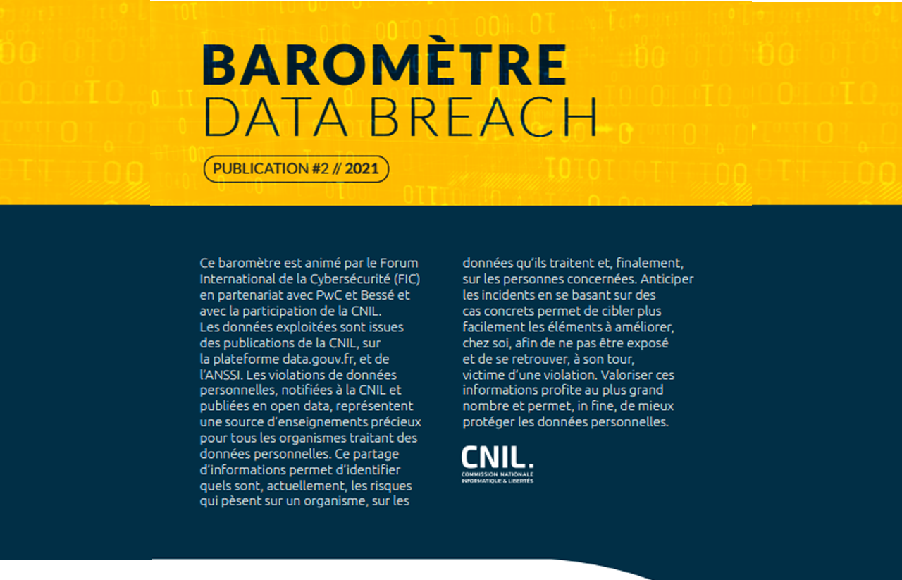 Baromètre Data Breach : édition #2
